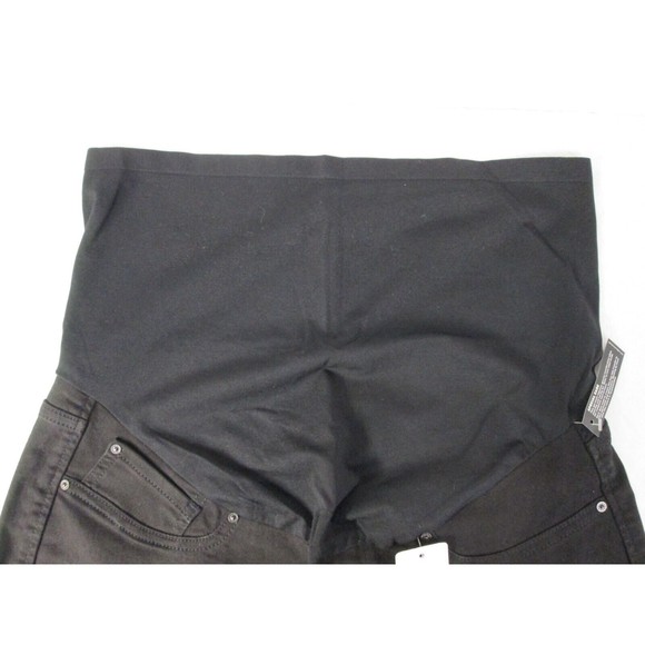 Levi's Signature Maternity Black XL Jean Panel Cotton Blend NWT B20-238 - Picture 3 of 10